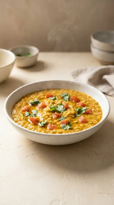 Vegan Easy One Pan Lentil Daal Curry