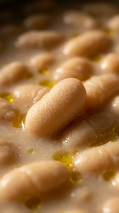 Easy Rosemary Garlic White Bean Soup - ingredients preparation